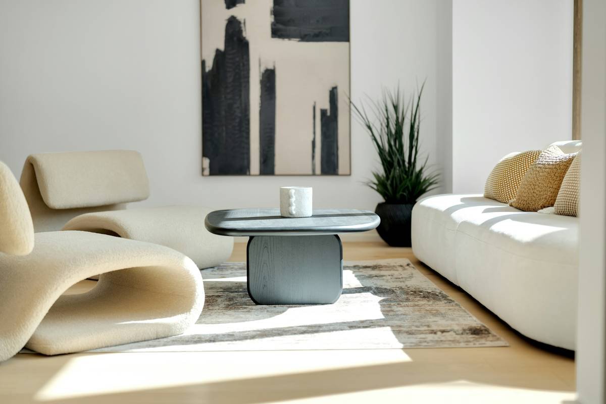 Abstract Living Room Decor: How to Avoid the "Hotel Lobby" Trap