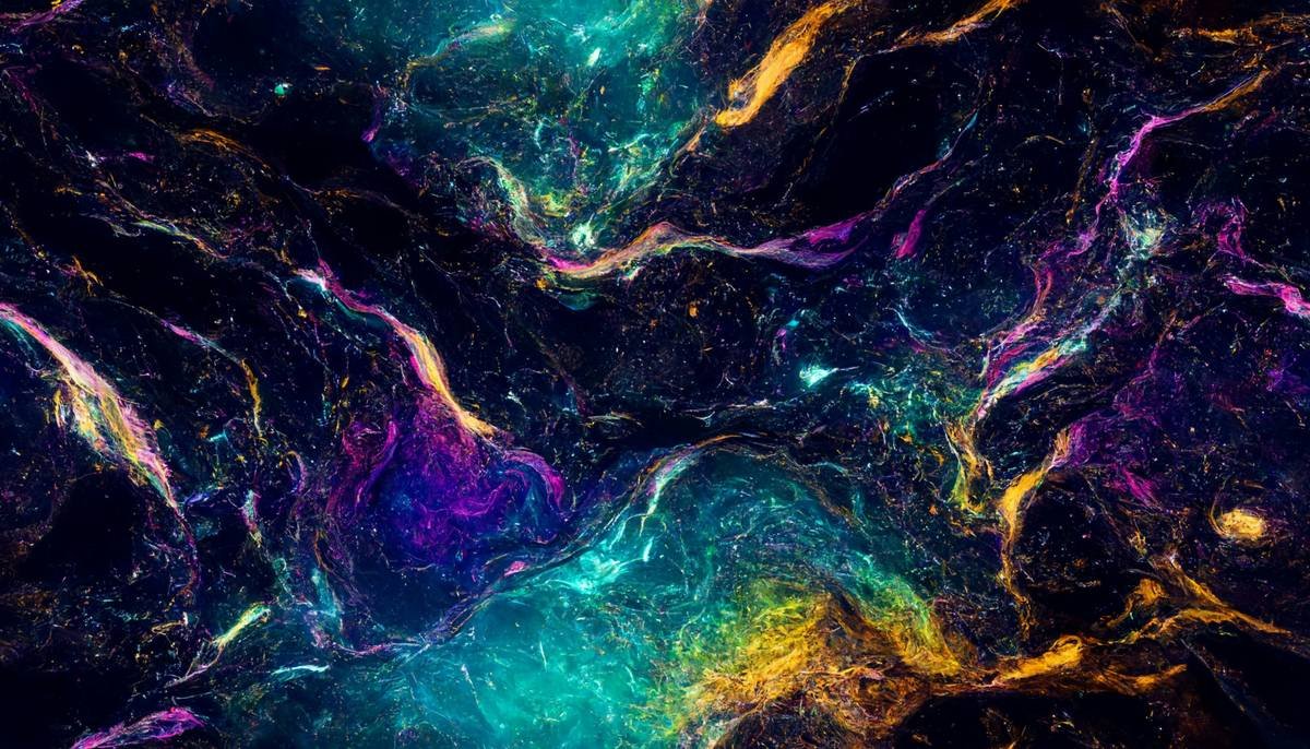Infografía cronológica del movimiento Abstract Expressionism con fechas clave, artistas destacados y características estilísticas